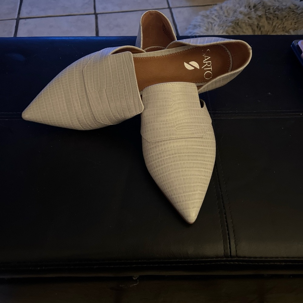 Franco Sarto Women's Leather Artisan Ballet Flat Size 7.5